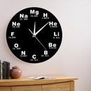 Modern Design Chemical Elements Periodic Acrylic Wall Clock Science Chemica