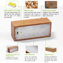 Magnetic Light Night Light Wooden Dimming Night Lamp Eye Protection Desk La