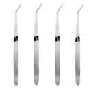 4Pcs Professional Multi-Functions Stainless Steel Nail Shaping Self Close H M9R9