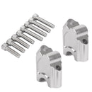 Motorcycle Handlebar Riser Adjustable Lifting Handlebar Clamp CNC Aluminum