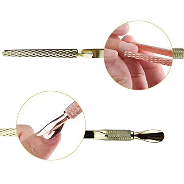 3 Way Magic Multi-Functional Manicure Pedicure C-Curve Pinching Tool Cuticl J3M7