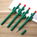 Cactus Gel Pen Plant Black Pen Office Pen Student Stationery C3D9