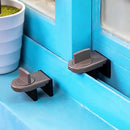 5Pcs/Set Sliding Door Anti-Theft Switch Lock Sliding Window Blocker Straps