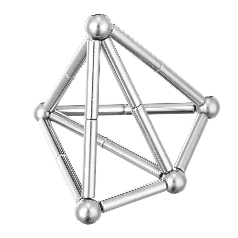 63Pcs Neodymium Magnetic Bars Metal Balls Permanent Magnet Pressure Relief Neodymium Magnet