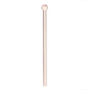 Reusable Borosilicate Glass Drinking Straw Enviromentally Friendly Party Tableware Straws