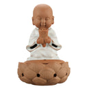 Ceramic Incense Burner Backflow Holder Porcelain Monk Bonze Stove Home Decor
