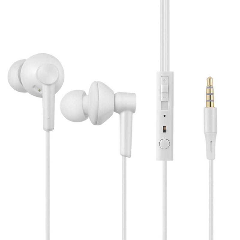 Universal 3.5mm Wired Control In-ear Earphone Earbuds Stereo Headphone with Mic