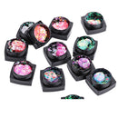 12 Color Natural Texture Powder Creamy Mix Gel Glitte Eyeshadow,Sequins Dia