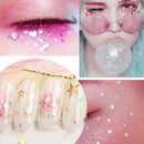 12 Color Natural Texture Powder Creamy Mix Gel Glitte Eyeshadow,Sequins Dia