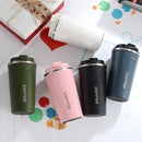 380ML Heat Preservation Coffee Mug Stainless Steel Travel Portable Mug Coff V1Q2