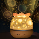 Star Projector Moon Lamp Starry Night Light LED Star Light Lampara Luna USB