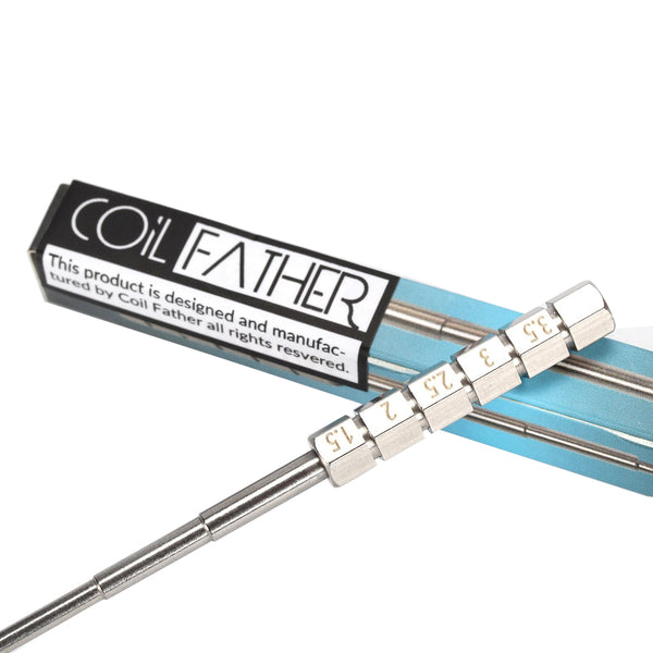 Coil Father Micro Coil Jig RDA Atomizer Wick Wire Coil Tool Wick Jigs Wrapping Coil Screwdriver For RDA RBA Atomizer