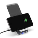 Bakeey F19 10W 2 Coils Fast Wireless Charger Charging Pad With Type C Cable For iPhone X 8Plus S9