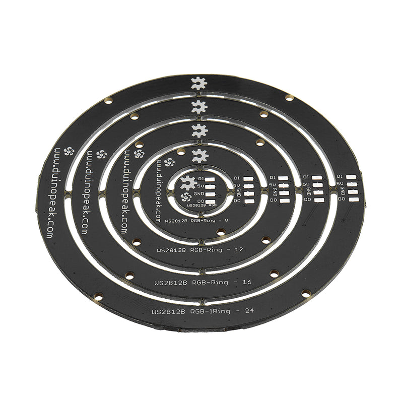Duinopeak 61 Bit WS2812 5050 RGB LED Intelligent Full Color Ring Development Board