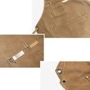 Canvas Cook Apron Barista Bartender Chef Hairdressing Apron Catering Unifor L2H7