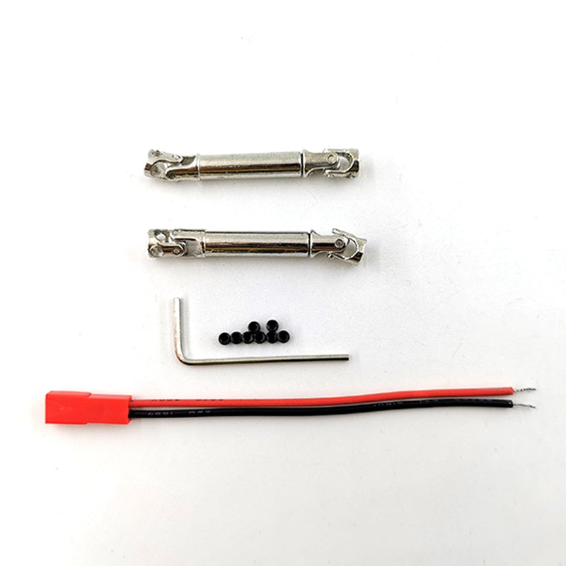 3PCS 2 Speed Gear Box with 370 Motor Drive Shaft for WPL B1/1/14/16/24 C14 1Y2B7