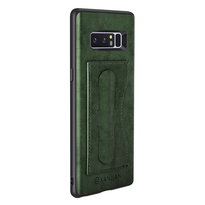 Card Slot PU Leather Kickstand Magnetic Case for Samsung Galaxy Note 8