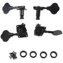 4Pcs Guitar Tuning Pegs Electric Bass Tuner Peg Guitar Open Gear Tuning Peg