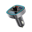 Bakeey 2.4A QC3.0 Dual USB Fast Charging USB Car Charger bluetooth 5.0 Receiver FM Transmitter U Disk TF Card Lossless Music Player For iPhone X XS Xiaomi Mi8 Mi9 S10 S10+