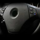 For BMW 3 Series E90 E92 2005-2012 Steering Wheel Button Cover Carbon Fiber