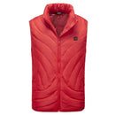 USB Electric Heated Waistcoat Washable Winter Fast Warm-Up Heating Coat Jacket 3 Temp Adjustment