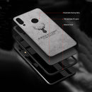 BAKEEY Deer Shockproof Anti-Scratch Cloth&TPU Protective Case For Huawei Honor 8X
