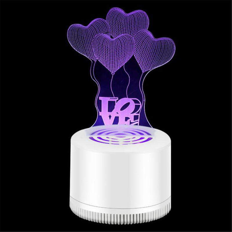5V 3W USB Electronic Power Mosquito Insect Killer Lamp No Smell Mute Indoor Repellent Trap