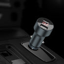 Bakeey 11W Dual USB Port Digital Display Fast Charging USB Car Charger For iPhone 8 Plus 11 Pro Huawei P30 Pro Mate 30 Xiaomi Mi9 9Pro S10+