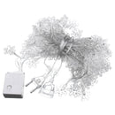 9.5M 75LEDs 8 Modes Multicolor Snowflake Fairy String Light for Christmas AC220V