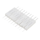 30pcs 10W 1 ohm 1R Ceramic Cement Resistor