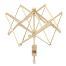 Knitting Umbrella 24" Wooden Swift Yarn Winder Holder for Hanks Skeins Wool