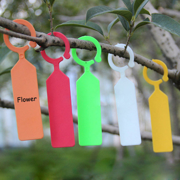 50pcs Hanging Plant Waterproof Tags Garden Flower Vegetable Planting Label Tools