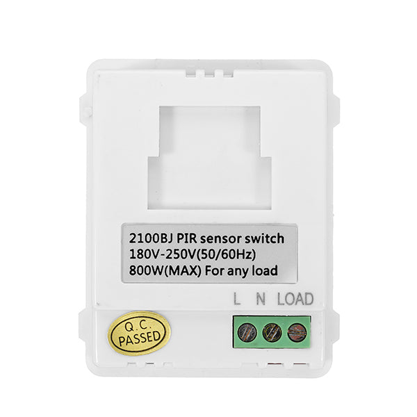 Mini 3 Wire Infrared Human Body PIR Motion Sensor Delay Time Switch AC180-250V