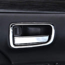 for Mitsubishi Outlander 2014-2019 Chrome Inner Door Handle Catch Cover Bow Z1B2