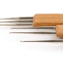 Crochet Hook Dreads Crochet Needle 3Pcs/Set(1 Hook,2 Hook,3 Hook) 0.75Mm Do