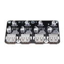 4 USB Fast Charging Module Board 12V24V to QC2.0 QC3.0 Step Down Power Supply Module 12V 24V