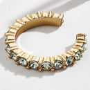 6Pcs Bohemian Fashion Small Ear Cuff Set Earring for Women Colorful Cubic S