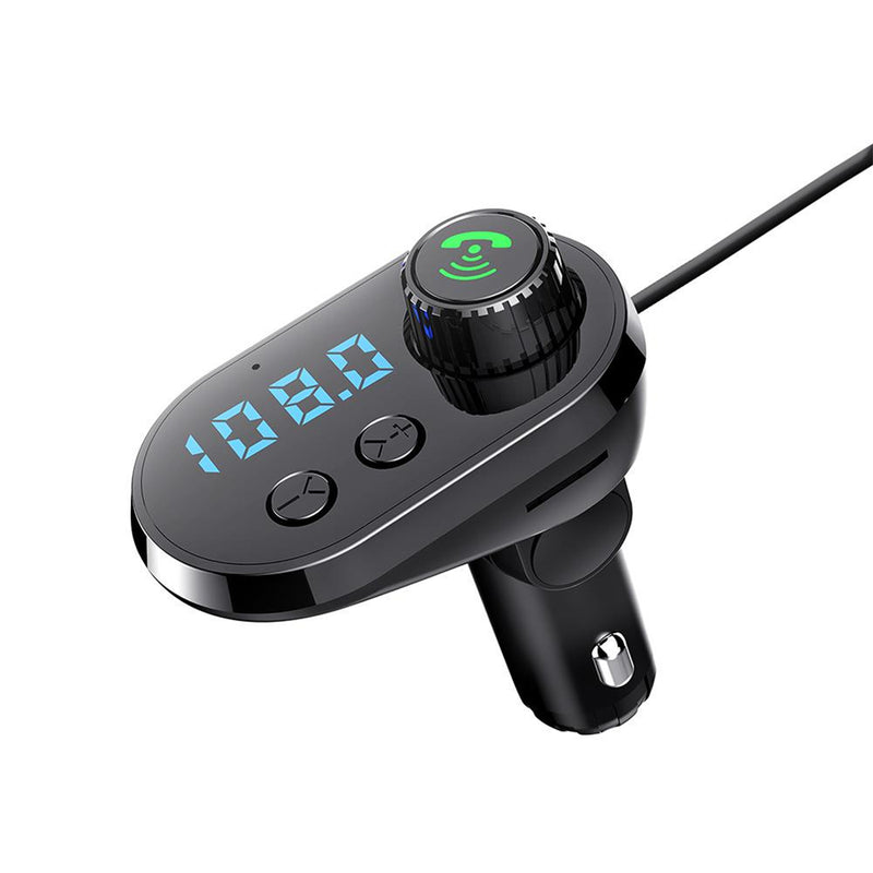 Cafele 3.1A Mutil Ports bluetooth Digital Display FM Transmitter Fast Charging Car Charger For iPhone 8Plus 11 Pro Huawei P30 Pro S10+ Note 10