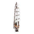 20'' 50cm LED Wooden Craft Nautical Sailor Ship Sailing Boat Sailboat Model Decorations