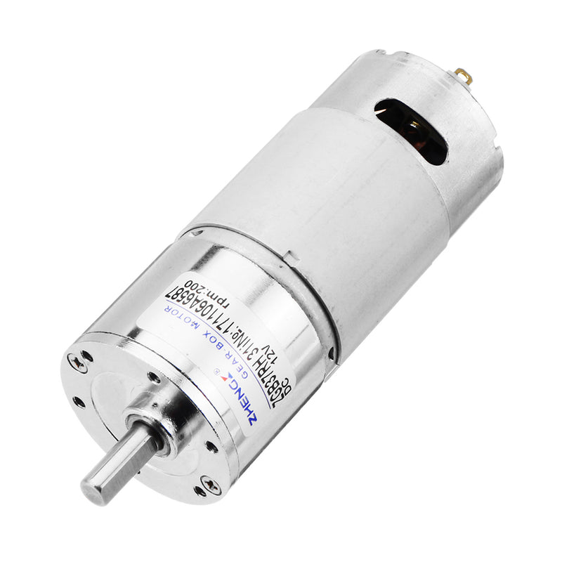 Zhengke ZGB37RH 12V 200rpm Gear Motor Reduction Motor DC Motor