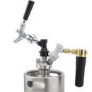 Craft Beer Tap Faucet with Gas Ball Lock Quick Disconnect Kit Home Brewing