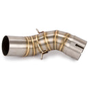 Motorcycle Motorbike Middle Exhaust Middle Mid Link Pipe Connector for Kawa