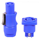 10 Set 3Pin Powercon Plug Powercon Type a NAC3FCA+NAC3MPA-1 Chassis Plug Pa