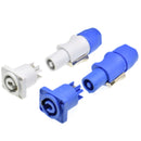 10 Set 3Pin Powercon Plug Powercon Type a NAC3FCA+NAC3MPA-1 Chassis Plug Pa