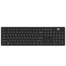 FD K3 Portable Wireless Silent 104 Keys Keyboard Ultra-thin USB Office Chocolate Cap Keyboard with 2.4GHz USB Receiver