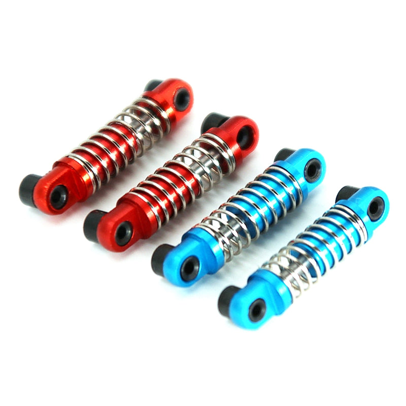 2Pcs 1/28 RC Aluminum Shock Absorbers for WLtoys RC Car K969 K989 K999 P929 Y2B1