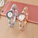 Fashion Diamond Elegant Pearl Lady Bracelet Watch Women Quartz Watch
