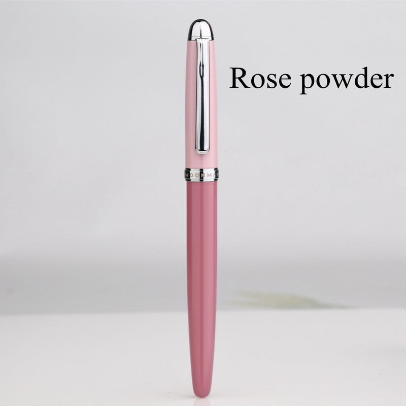 Moonman Youth Fountain Pen F 0.5mm Nib Metal Writing Signing Ink Pens Gifts for Students Friends Families