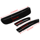 Front Bumper Grille Grill Air Vent Cover Glossy Black ABS For Land Rover L462 Discovery 5 2017-2018