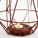 Nordic Style Wrought Iron Geometric Candle Holders Home Decorate Metal CraftA8A4